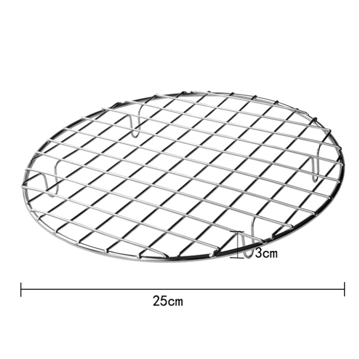 Поднос охлаждающий из нержавеющей стали с сеткой кухонная полка держатель для