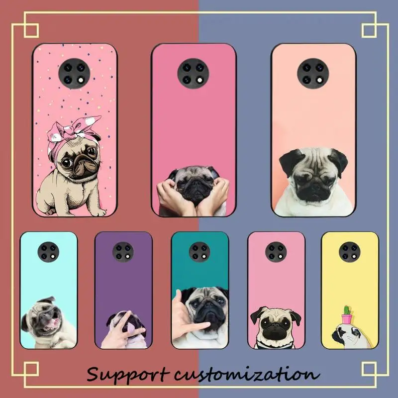 

Cute French Bulldog Phone Case For Xiaomi Redmi Note 8A 7 5 Note 8pro 8T 9Pro TPU Coque for note 6pro