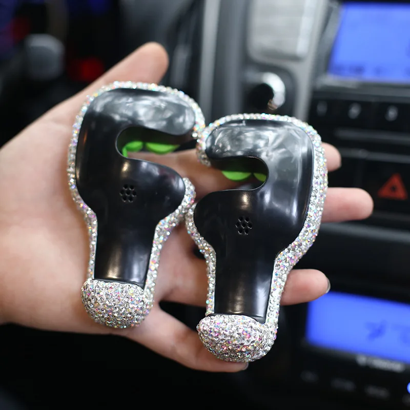Универсальный Роскошная обувь с украшением в виде кристаллов автомобиля крючки