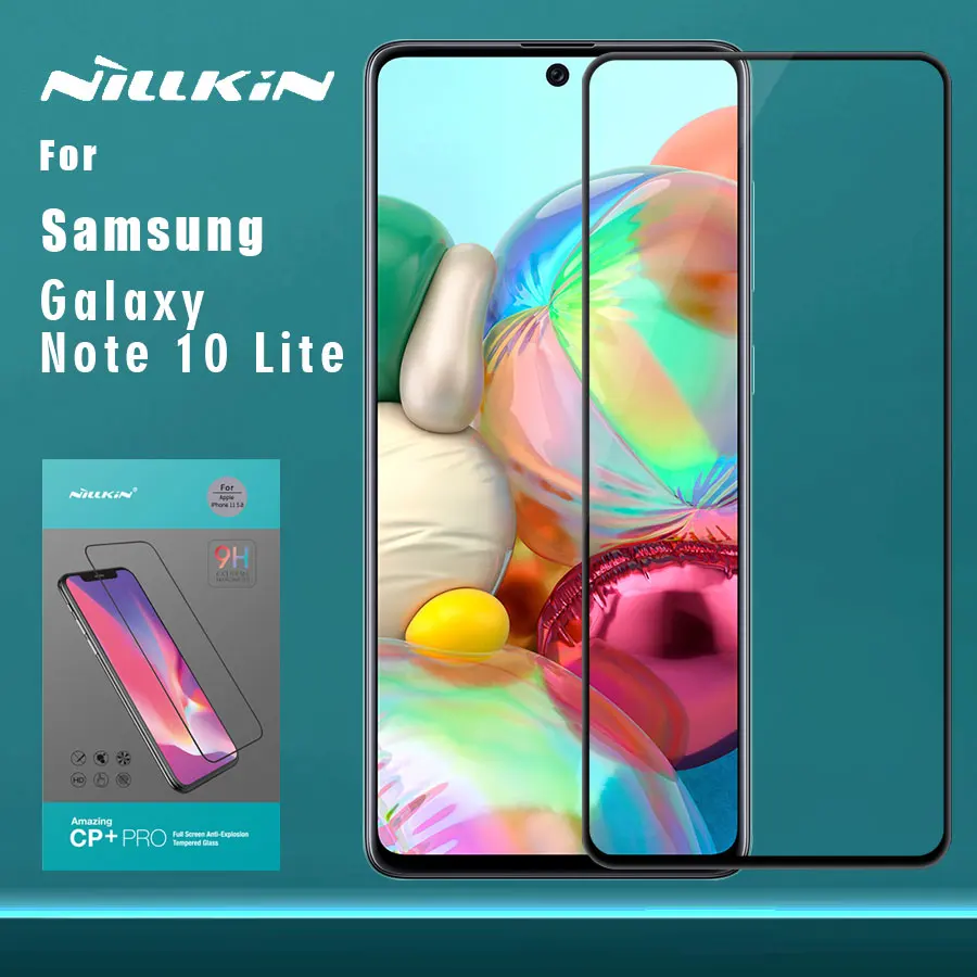 Закаленное стекло для Samsung Galaxy Note 10 Lite защита экрана Nillkin CP + PRO взрывозащищенное