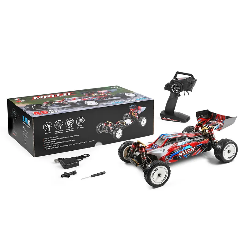 

WLtoys 104001 автомобиль с дистанционным управлением 4WD привод по бездорожью 2,4G высокоскоростной Радиоуправляемый автомобиль для скалолазания 1/...