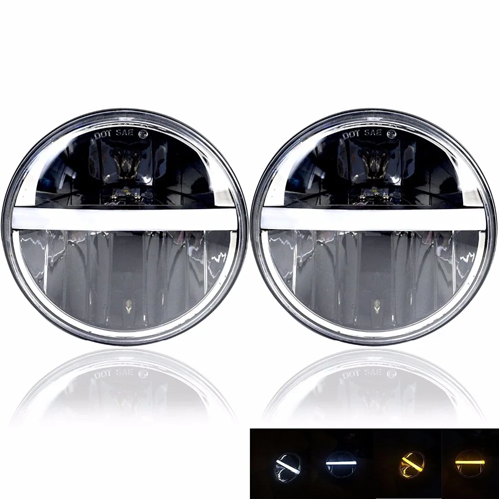 Автомобильные аксессуары 7-дюймовая круглая светодиодная передняя фара 7 'для