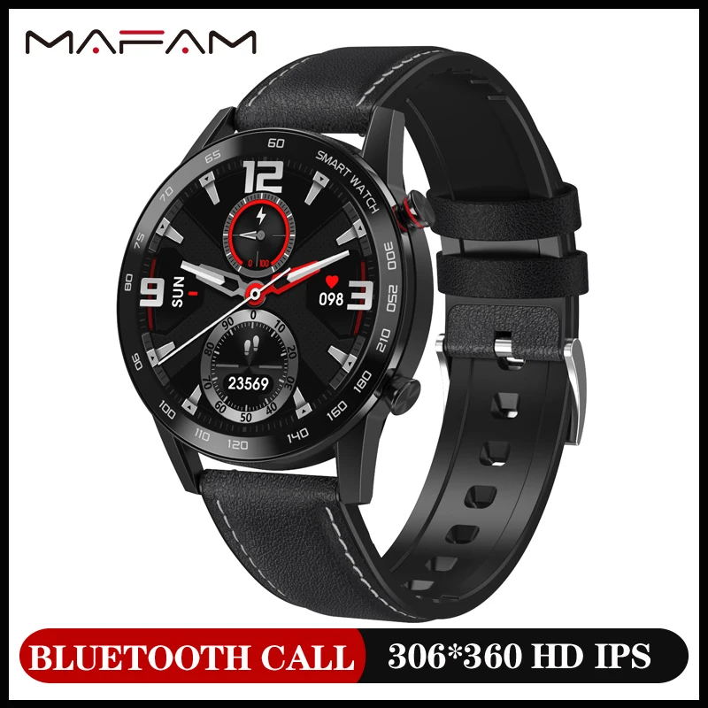 MAFAM DT95 Смарт часы с Bluetooth вызовом 360*360 HD IPS экран IP68 водонепроницаемый монитор