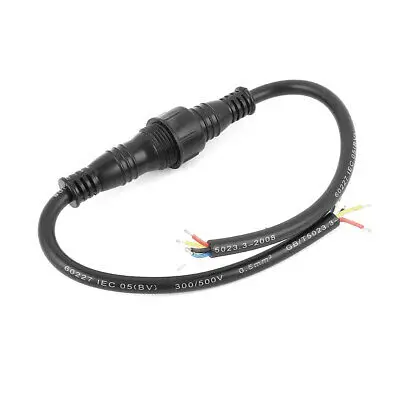 Pair 5 Pin Male to Female Waterproof Connector Cable for LED Light Strips | Обустройство дома