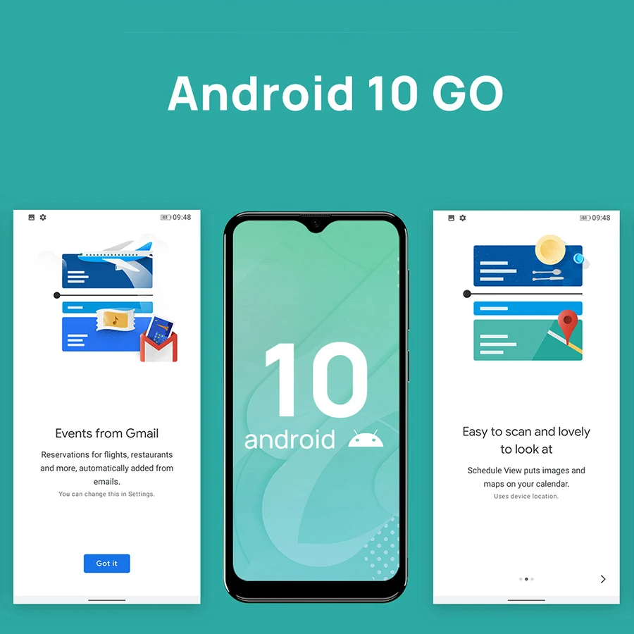 DOOGEE X93 мобильный телефон 2 ГБ 16 Android 10 AI тройная камера 8MP 6 1 дюйма водослива экран