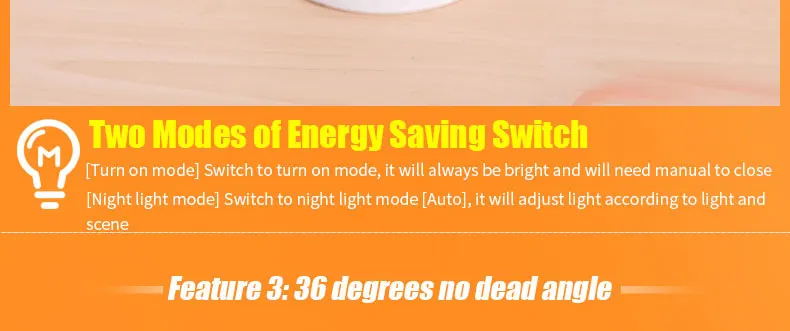 Onefire Night Light Туалет / WC светодиодные датчики движения Лампа с датчиком движения с батарейным питанием Переключатель освещения шкафа / шкафа