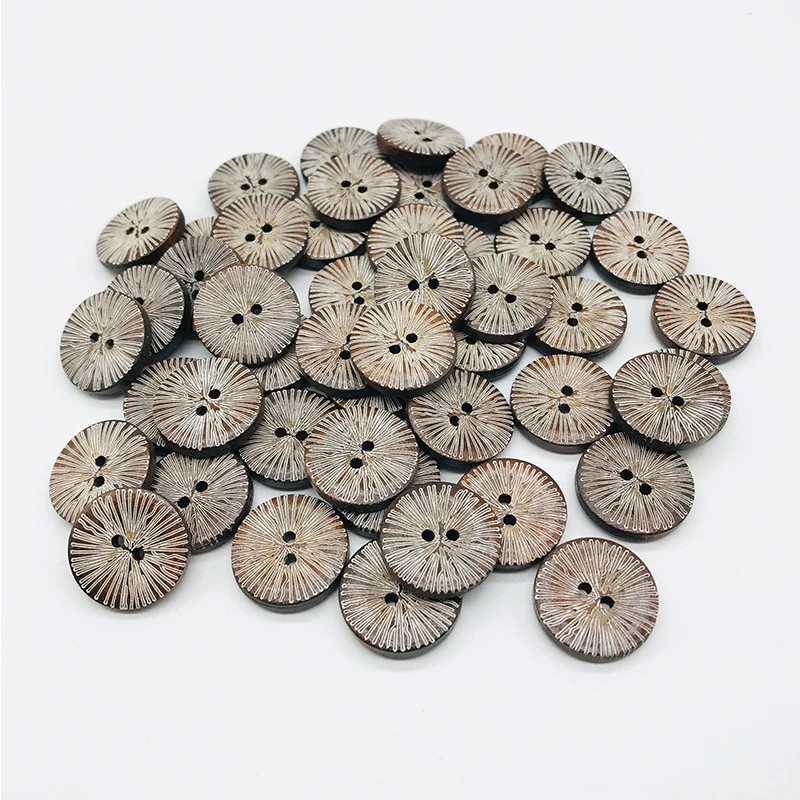 XINGDONG смешанные винтажные деревянные пуговицы Скрапбукинг пошив ремесло 20 мм