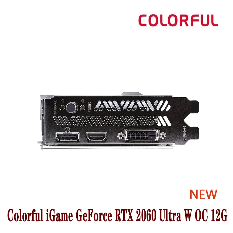 Видеокарта Colorful iGame GeForce RTX 2060 Ultra W OC 12G 12 нм Гб GDDR6 бит Графическая карта