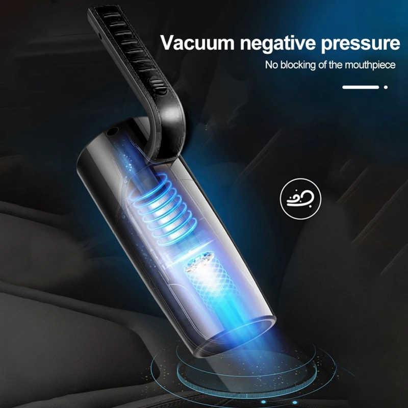 

Portable Car Vacuum Cleaner ,120W 4500PA High Suction Low Noise Handheld Vacuum Cleaner Wet/Dry Vacuum Cleaner