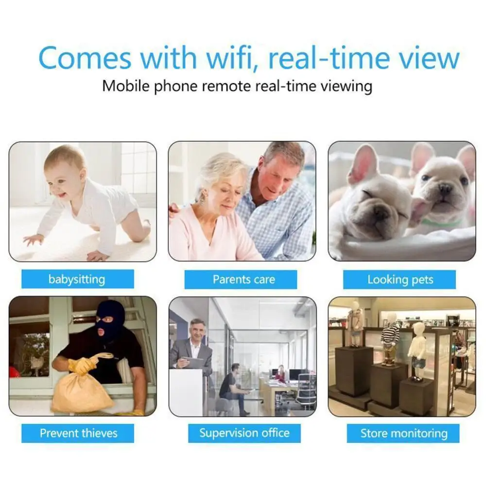 Новая Wifi Ip беспроводная видеокамера семейная безопасность мини камера DVR Новая цифровая видеокамера HD камера видео DV Портативный