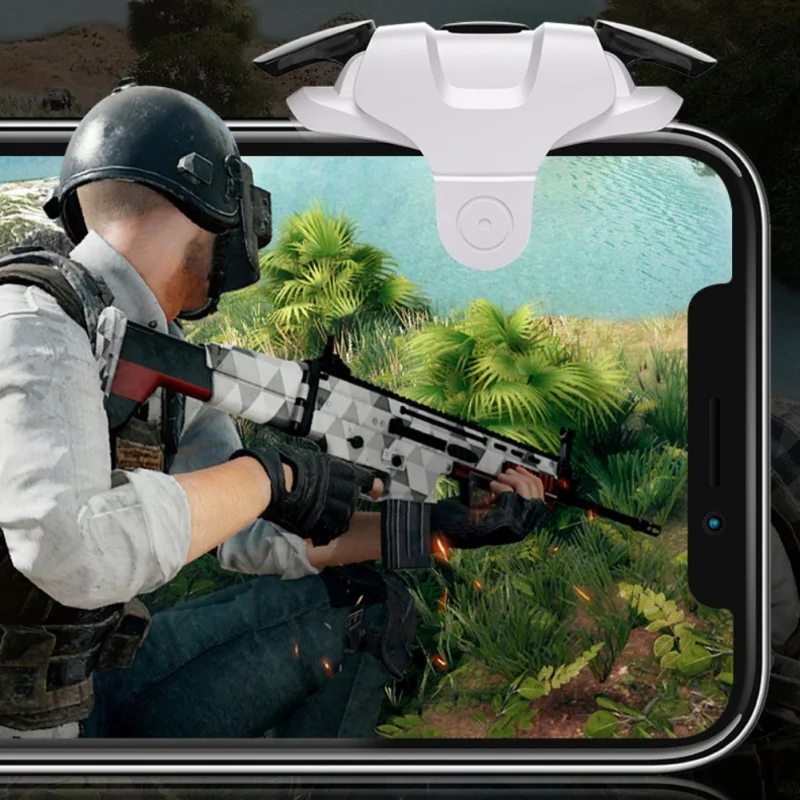 Hot 1 Pair Mobile Phone Game Shooter Trigger L1R1 Controller For PUBG Knives Out Rules of Survival Shoot | Электроника