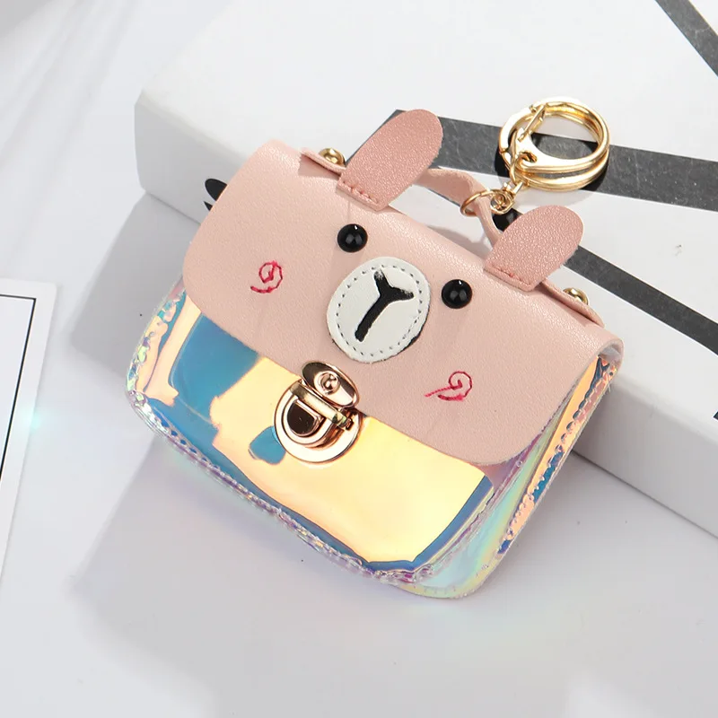 

2020 New Cartoon Cute Coin Purse Keychain Men Women Car Key Wallet Multifunction Keys Organizer Bag Small Housekeeper Key Holder