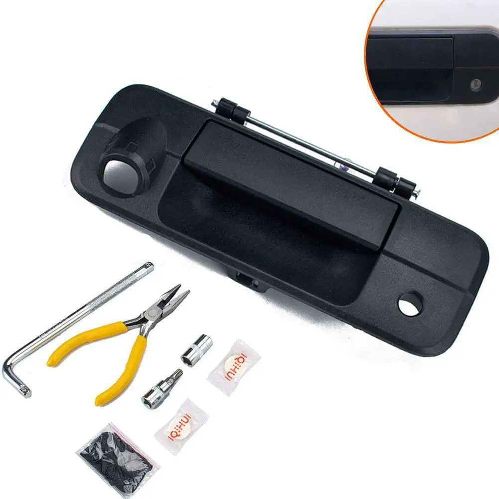 

1PCS Tail gate Handle With Rear Camera Hole For Toyota Tundra 2007-2013 OE:69090-0C050