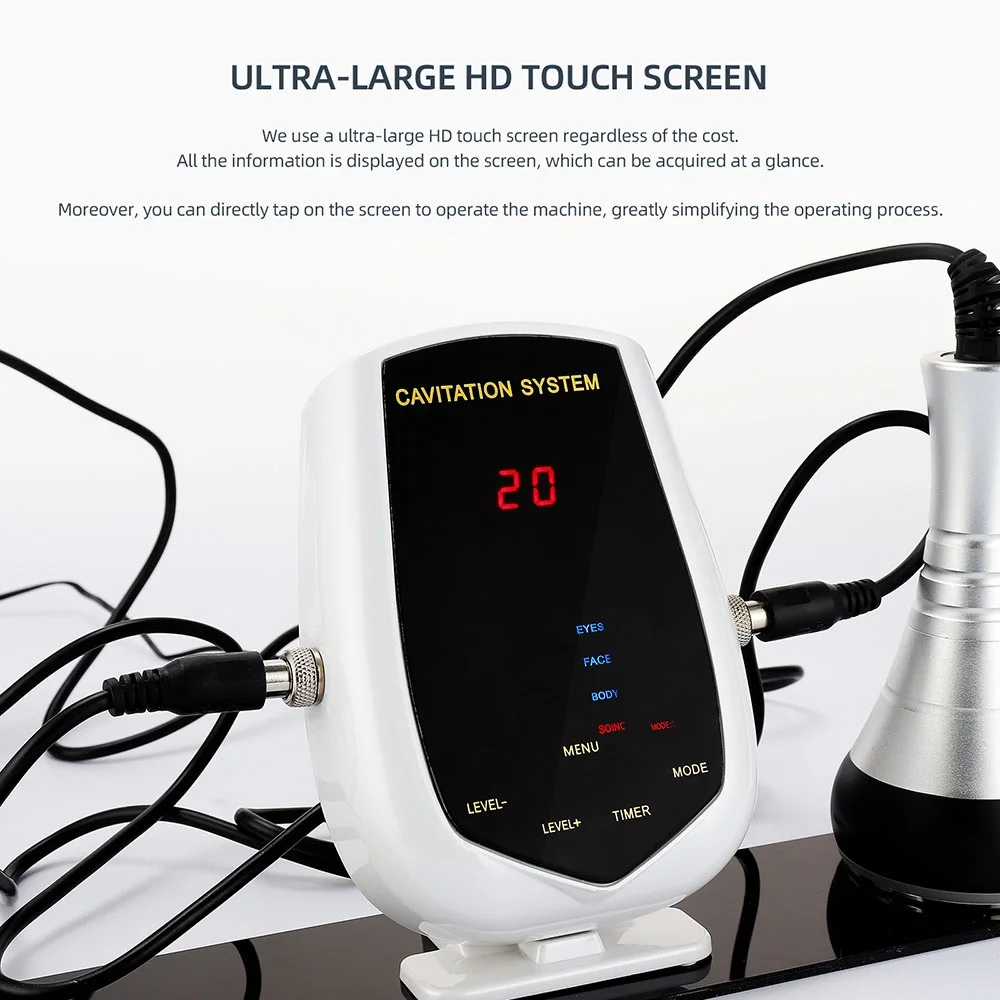 40K Ultrasound Fat Blasting Body Slimming Beauty Device RF Face Lifting Anti Wrinkle Shaping Massager Red Light Skin Tender | Красота и