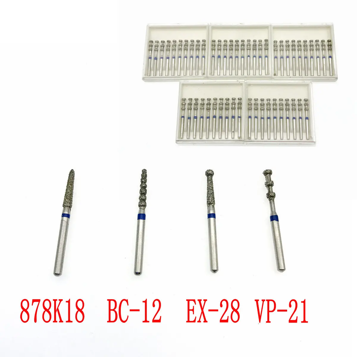 50 шт. Стоматологические алмазные боры мм подходит для высокоскоростного