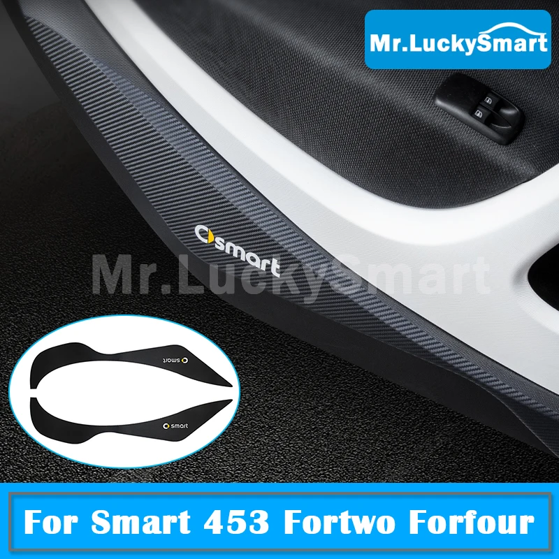 

Car Door Protective Anti-kick Pad For Mercedes New Smart 453 Fortwo Forfour Car Accessories Decoration Stain Resistant Sticker