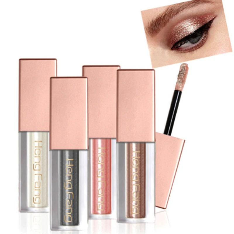 Heng Fang Новые жидкие водонепроницаемые алмазные блестящие тени для макияжа