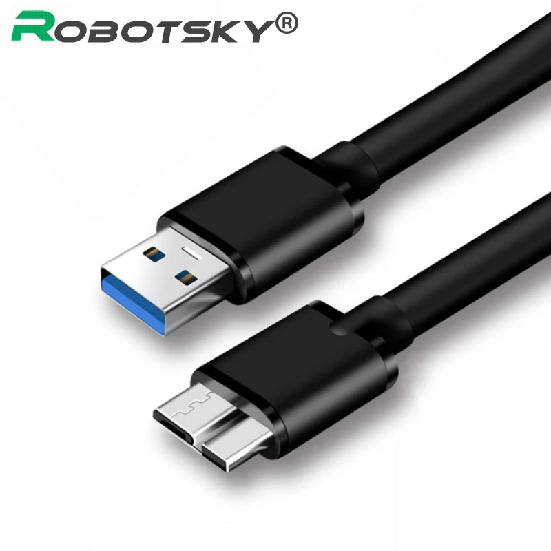 Кабель USB 3 0 типа A Micro B для Samsung S5 Note3 кабель зарядки внешний жесткий диск HDD