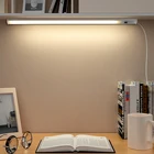 Настольные лампы с сенсорным переключателем движения рук, светодиодсветильник панель, светильник, 5 В, USB, настольные украшения для чтения, 304050 см