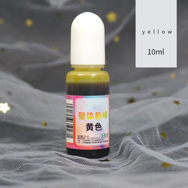 

12 Colors Art Ink Resin Pigment Kit Colorant Dye Ink Diffusion Jewelry Tools DIY