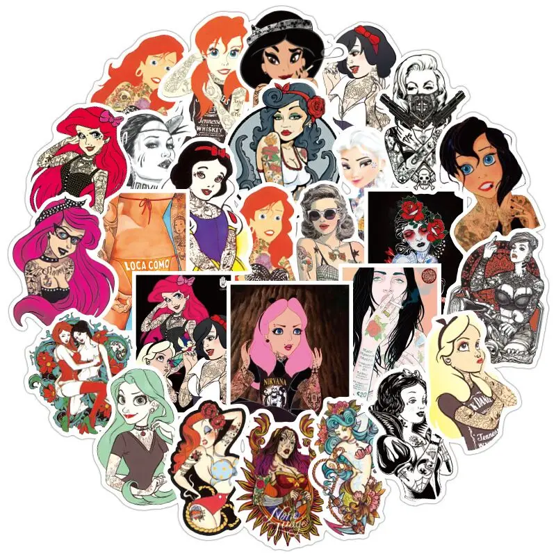 Эстетическая Личность стикер на шлем граффити наклейка s ПВХ тату для девушки