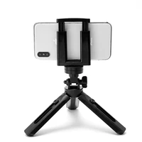 flexible adjustable mini tripod phone holder stand for iphone mini camera tripod phone holder clip stand