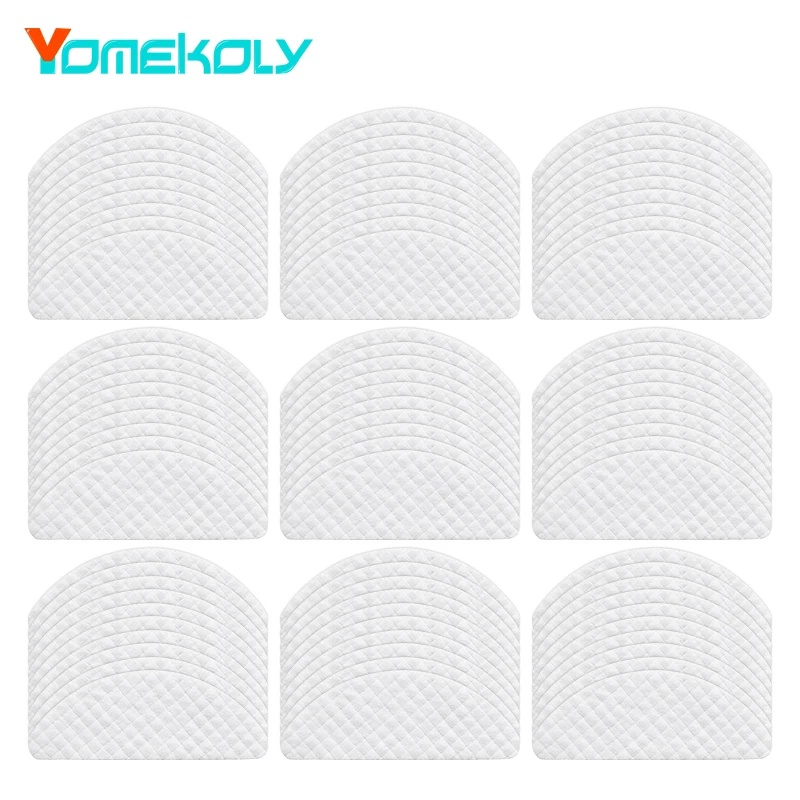 for Yeedi K650 Robot Vacuum Cleaner Microfiber Pad Disposable mop cloth Cleaning Cloth Replacement Accessories Parts 27.5*10cm