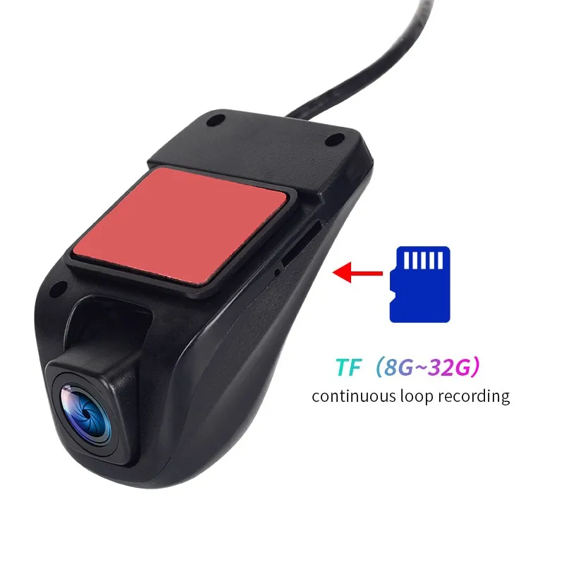 Автомобильный видеорегистратор ADAS на Android USB 1080P HD ночное видение циклическая