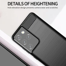 For Samsung Galaxy S21 Ultra Case Cover S22 Pro Note 10 Lite 20 Plus S10 S20 FE Bumper Soft Silicone Phone Case S21 5G S22 Ultra