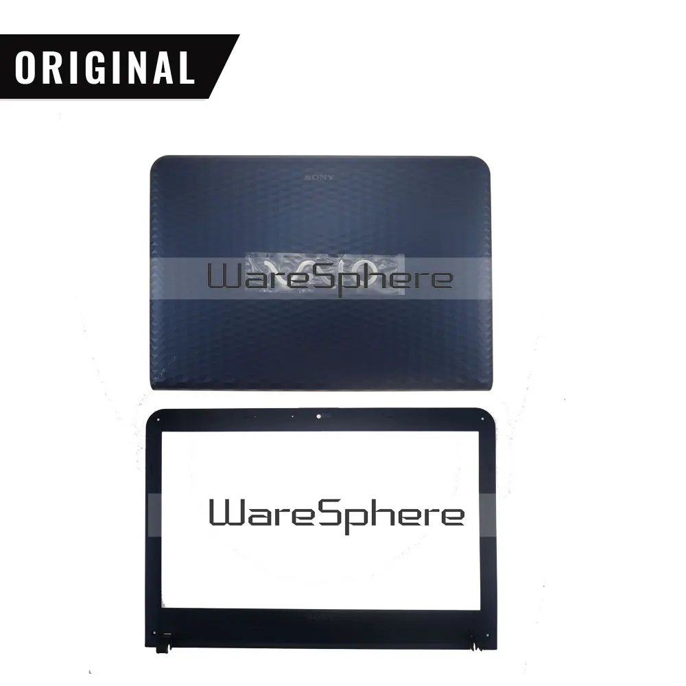 Для sony Vaio VPCEG ЖК задняя крышка чехол 60.4m814.014/передняя рамка синий 14 дюймов