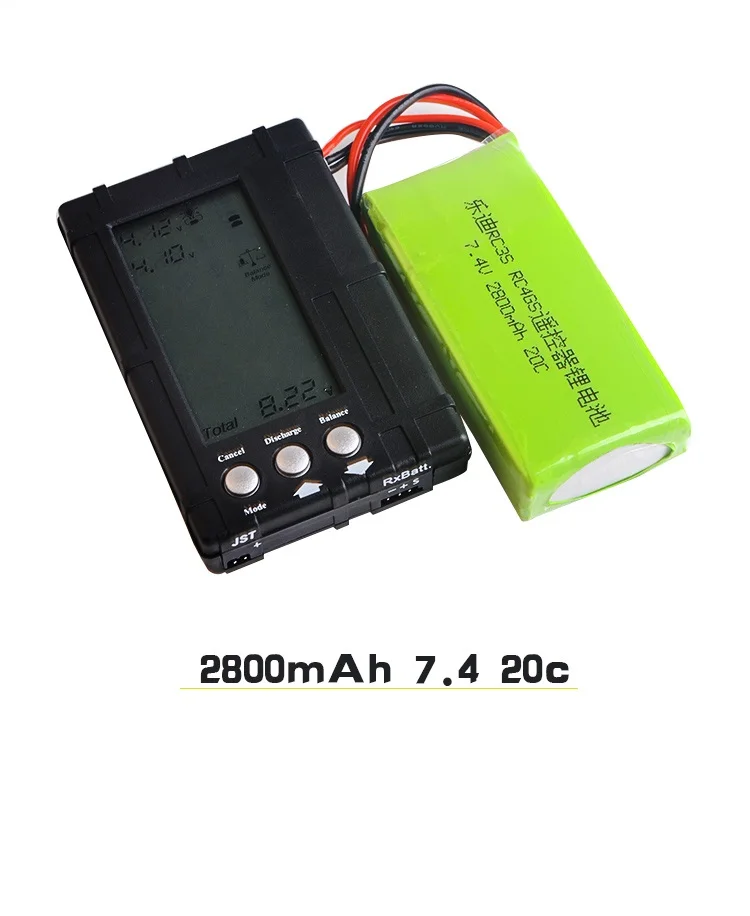 Литий-полимерный 7 4 V 2800mah 20C 2S литий-полимерный аккумулятор JST Plug /USB зарядное