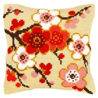 latch hook rug kits embroidery pillow case flower pillow cartoon knitting diy needlework tapestry cushion kit