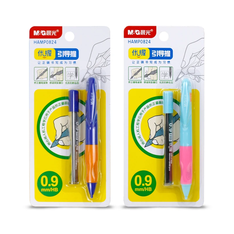 

M&G 0.9mm pencil refill, excellent grip, correction, grip, triangle, automatic propelling pencil