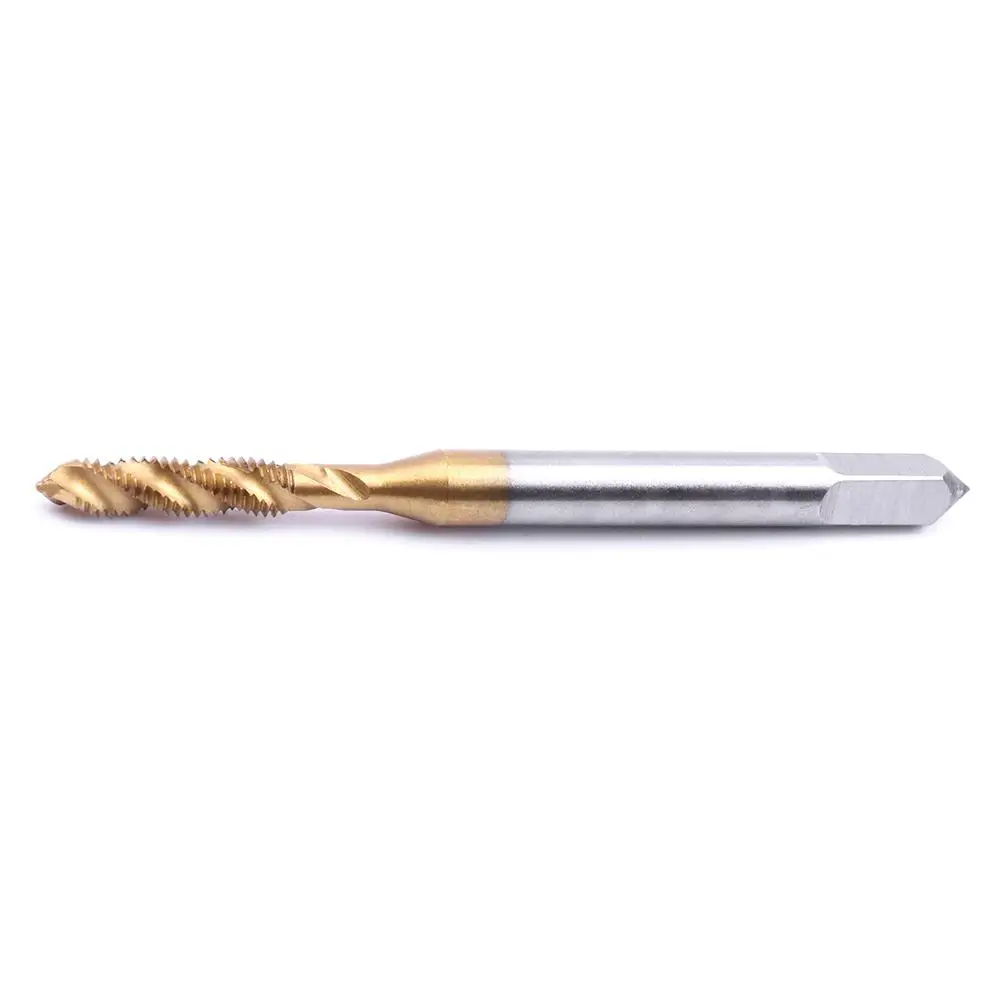 

Titanium Coated HSS Spiral Flute Metric Machine Tap Right Hand M3 M4 M5 M6 M8
