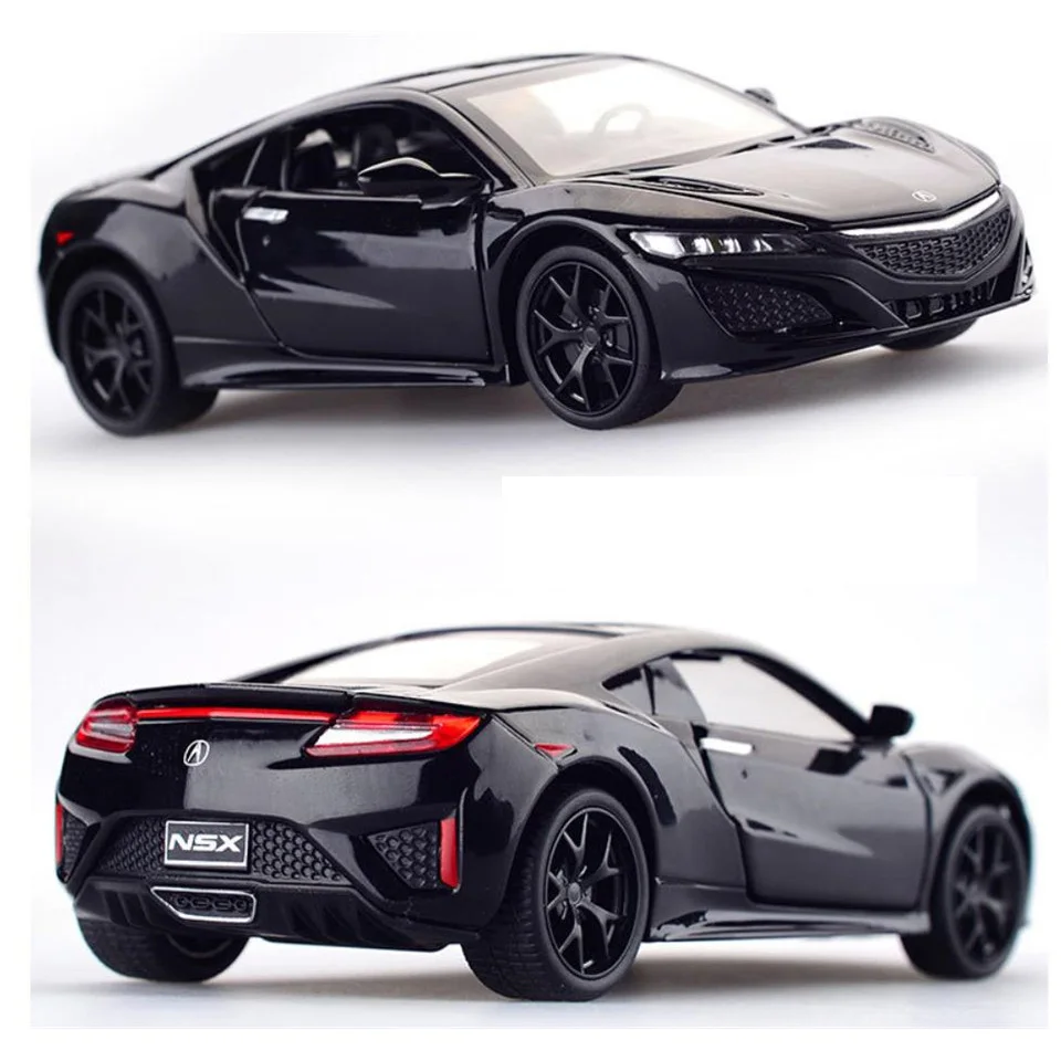 Лидер продаж литая модель автомобиля из сплава 1:32 Acura NSX мигающий Звук Детская