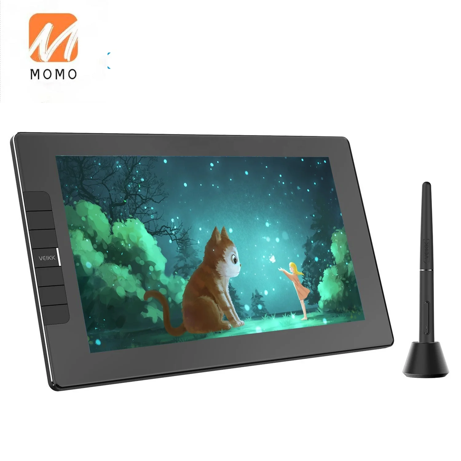 

1200 Pen Tablet Monitor with 6 Keys and 8192 Levels Pressure Pen for Artist with good quanlity