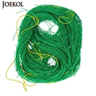 Зеленая нейлоновая сетка для сада, 10*10 см, поддержка подъема, сетка для растений, забор для выращивания, сетка для скалолазания, утолщенная линия