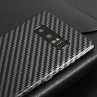 8 colors decorative back film for samsung galaxy note 8 mobile phone protector note8 carbon fiber stickers