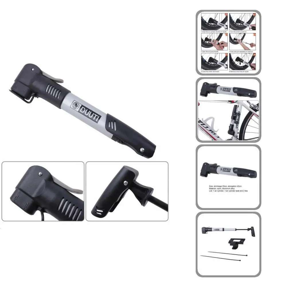 

Нейлоновый 1 комплект Универсальный насос для шин хорошей совместимости антикоррозийный велосипедный насос мини-размер для езды на велоси...