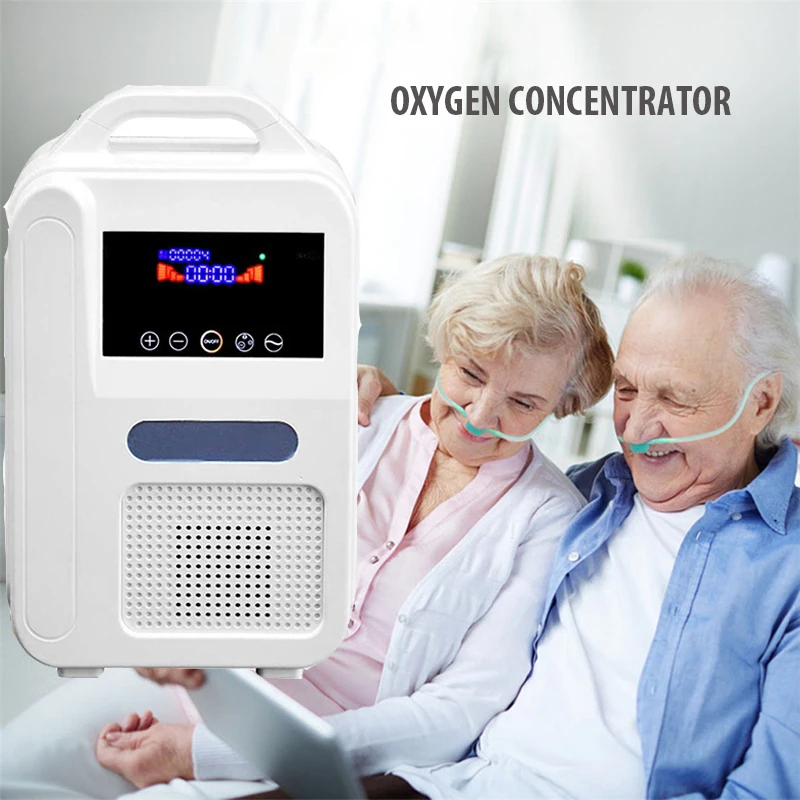 

Portable O2 Generators Oxygen Concentrator Air Purifier Ventilator Sleep Respirador Artificial MINI Oxygen Machine Homeuse