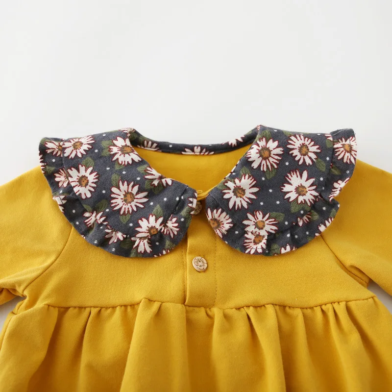 Одежда для новорожденных детская одежда с фантазийным рисунком из хлопка