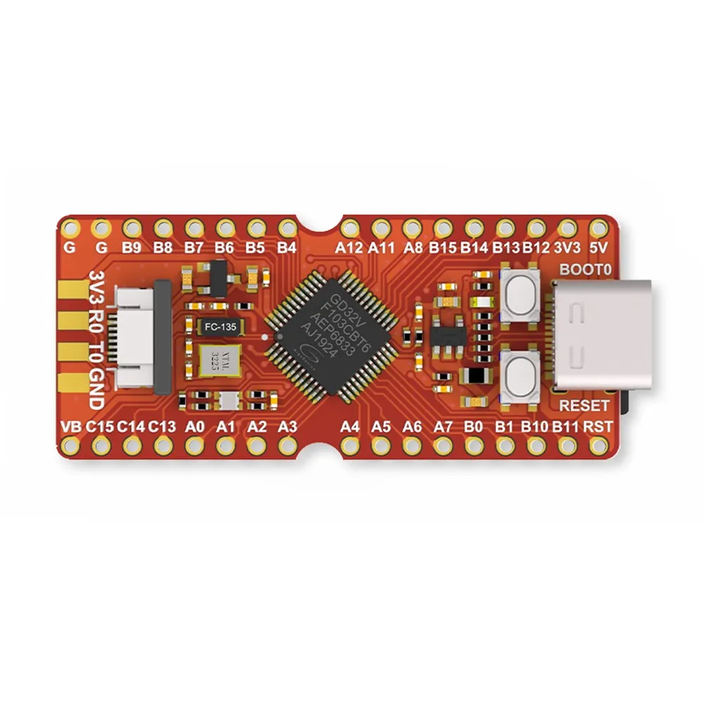 Минималистичная только Longan Nano RISC V GD32VF103CBT6 MCU макетная плата LITE 0 96 дюймов TFT HD IPS