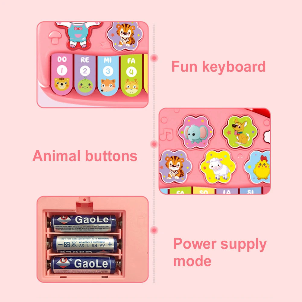 Симпатичные гриб стеклянная бутылка электронная клавиатура музыкальные