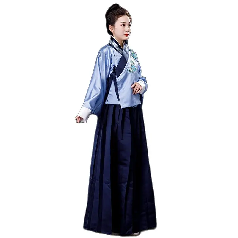 Китайская традиционная одежда костюм для косплея молодых бабушек танцевальный