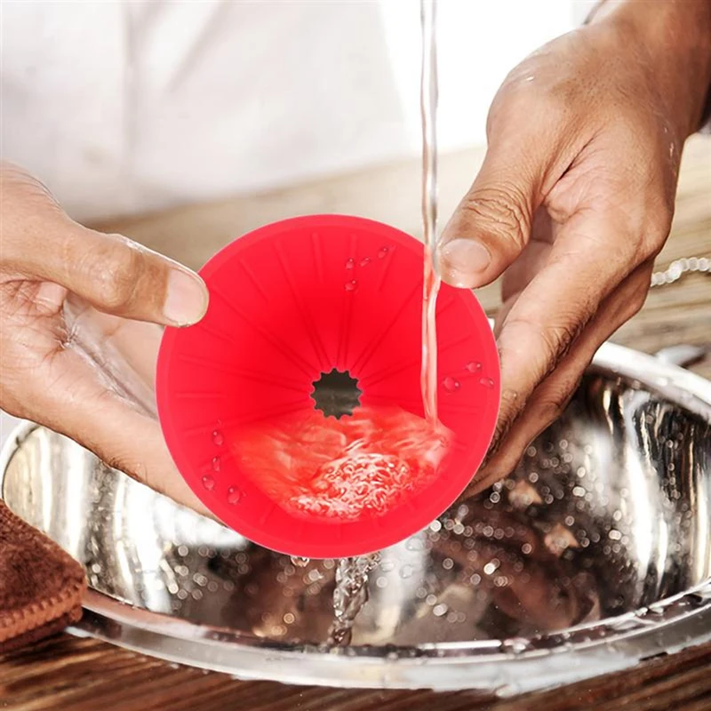 

Reusable Silicone Coffee Filter Set Coffee Drip Filter Cup Foldable Outdoors Kitchen Cafe Funnel Accessories