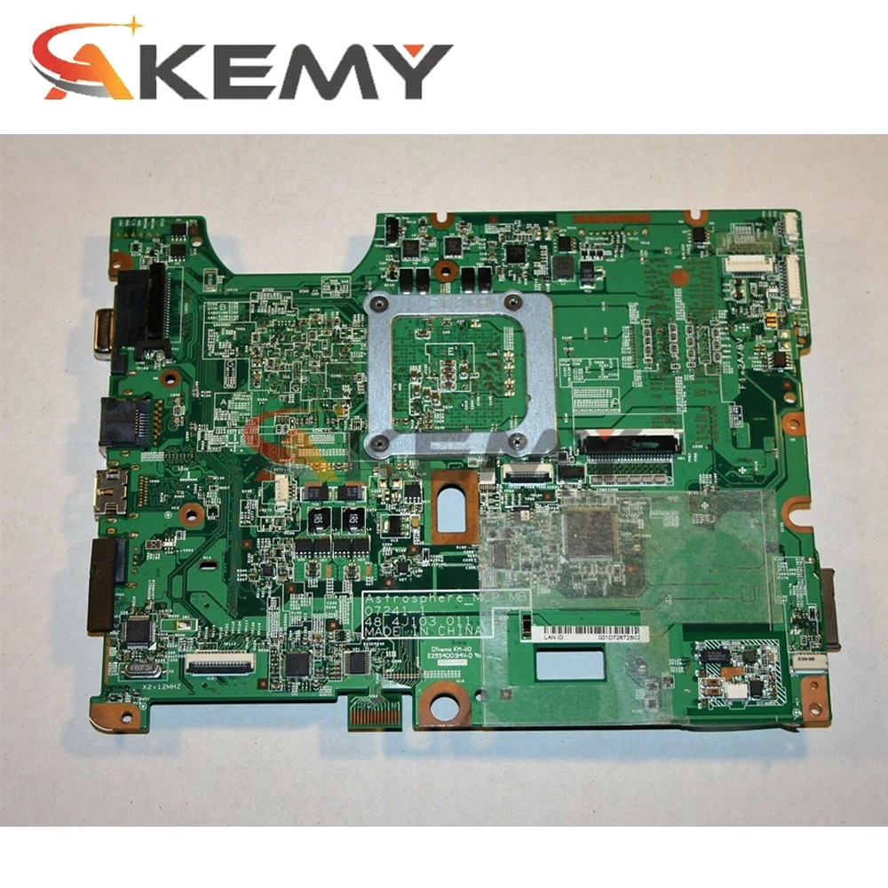 

Akemy 498462-001 for HP Compaq G50 G60 CQ50 CQ60 48.4J103.031 laptop motherboard DDR2 MCP77MV-A2