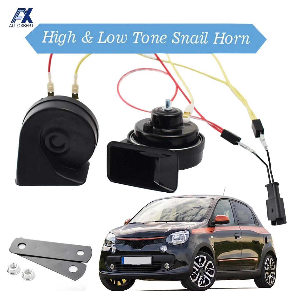 Улиточный рожковый сигнал для Renault Twingo III 2014 2015 2016 2017 2018 2019 2020 110 125 дБ громкий