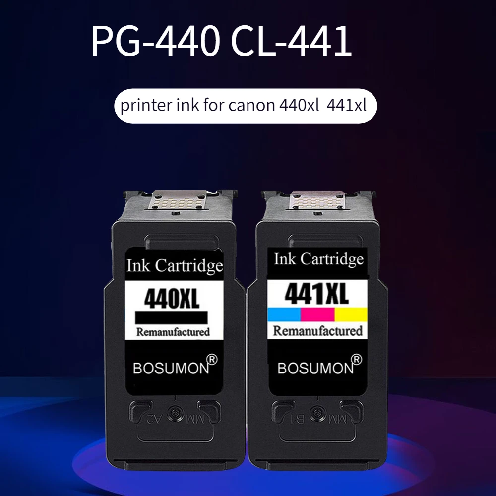 BOSUMONPG 440 CL 441 совместимый картридж Замена для Canon PG440 CL441 440XL 441XL принтера 4280 MX438 518 378 |