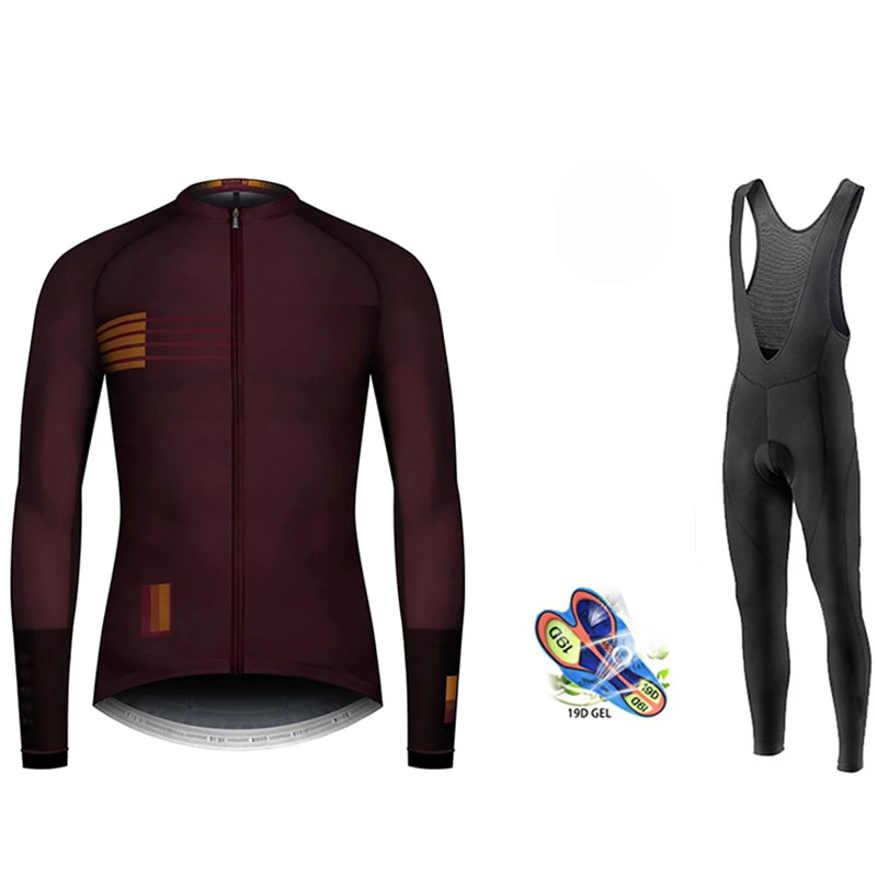 2020 Мужская велосипедная одежда с длинным рукавом костюм дышащая повседневная