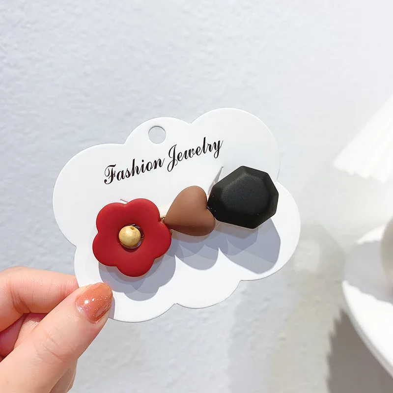 

Girls Hair Clips Hair Pins Geometric Shape Hair Accessories Hair Styling Tools Barrettes Hairpins Hair Grips Candy Color